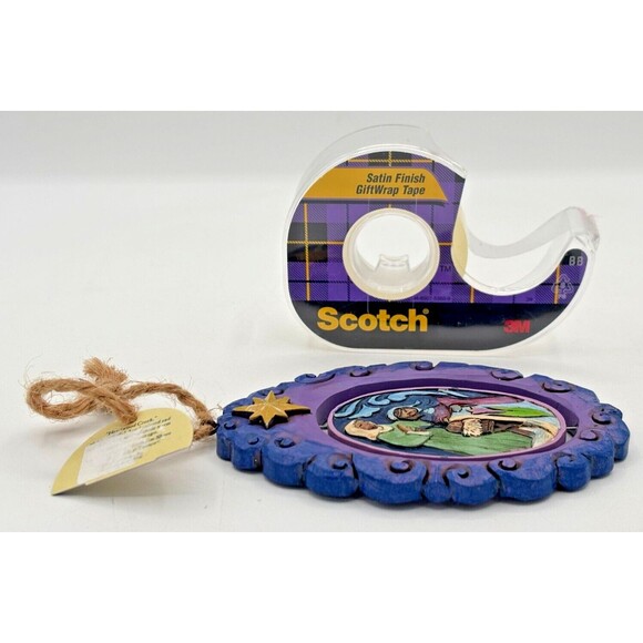 Jim Shore Heartwood‎ Creek Rotating Holy Family North Christmas Ornament 2016 - Picture 13 of 13